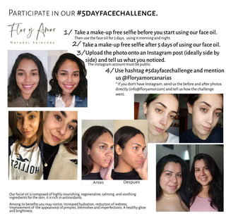 how to participate in our #5dayfacechallenge Calendula and Geranium Facial Oil 4ml