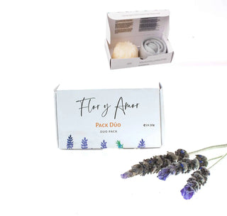 Duo pack Flor y Amor - Soap and Shampoo / conditioner bar
