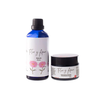 Organic Pomegranate & Frankincense Face Mask Flor y Amor