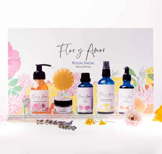 Facial Ritual set from Flor y Amor