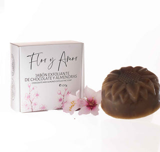Chocolate and Almond Exfoliating Soap 100g