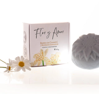 Solid Shampoo and Conditioner Bar (110g) Flor y Amor