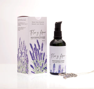 Lavender Body Oil with Ylang Ylang & Lemon | Massage • Calm • Relaxing
