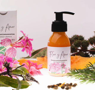 Cleanser / Make up Remover with Papaya and Geranium.