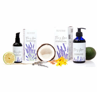 Lavender Body Oil with Ylang Ylang & Lemon | Massage • Calm • Relaxing