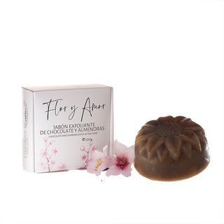Chocolate and Almond Exfoliating Soap 100g